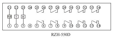  RZH-D产品内部接线图