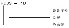 RDJS-1D继电器的型号及含义