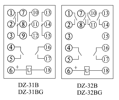 DZ-32BG接线图