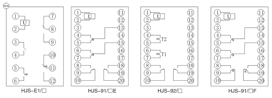 HJS-91/1E内部接线图