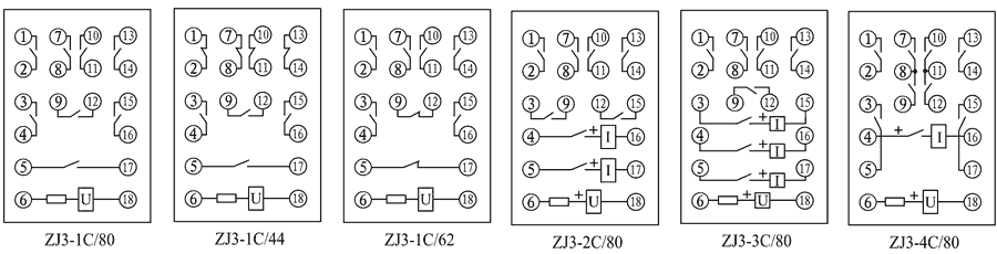 ZJ3-1C/44内部接线图