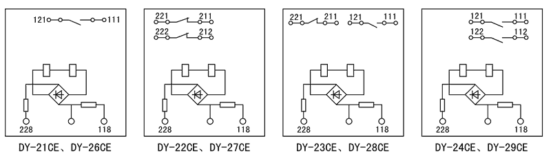 DY-22CE/C内部接线图