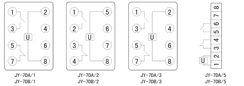 JY-7DB/3内部接线图