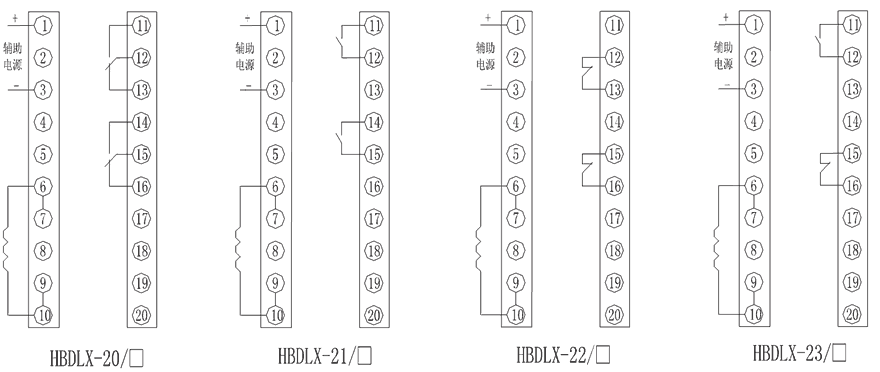 HBDLX-20/5内部接线图