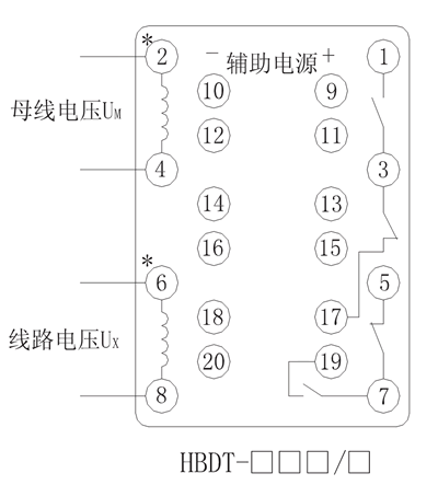 HBDT-14Q/3内部接线图