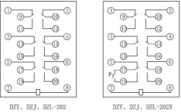 dzy202中间继电器